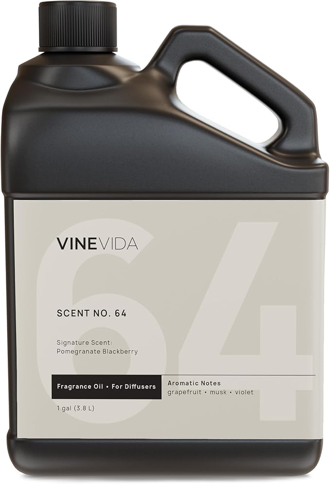 VINEVIDA [128 Fl Oz] NO. 64 Fragrance Oil for Cold Air Diffusers, Essential Oils for Diffuser Oil Refill & Air Freshener Room Spray - Bloomnest