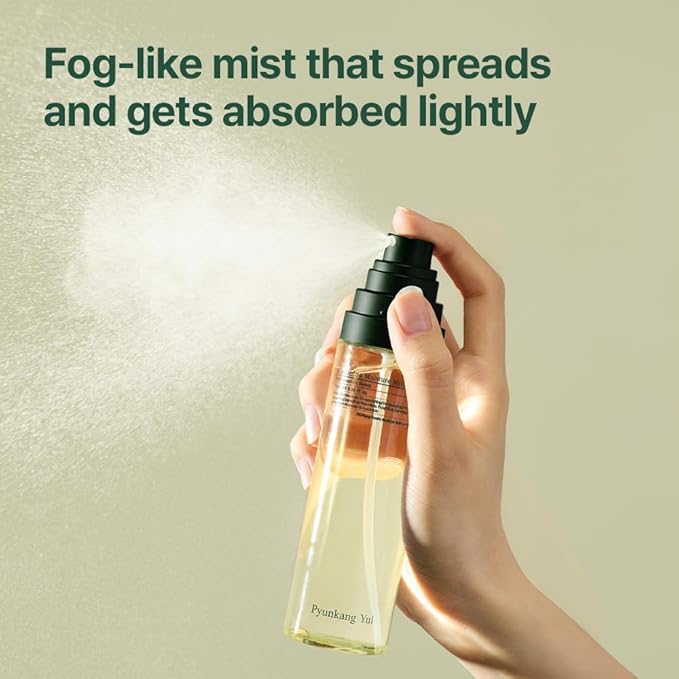 Pyunkang YUL PKY Calming Moisture Mist - Facial Spray with AHA & PHA, Tea Tree That Hydrates & Soothes - Astringent for Face - Korean Face Skin Care Mist for Sensitive Skin - 100ml 3.38 Fl.Oz. - Bloomnest