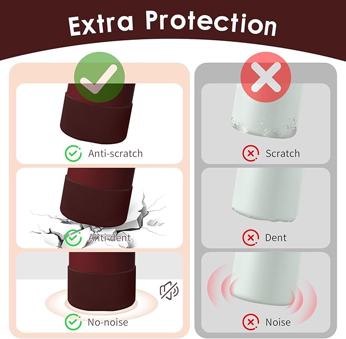 2PCS Silicone Water Bottle Boot, Compatible with Owala 24oz 32oz 40oz, Protective Anti-Scratch & Anti-Dent No Noise Sleeve Cover for FreeSip/Twist/Flip Water Bottles (Black Cherry, 32oz) BKBY