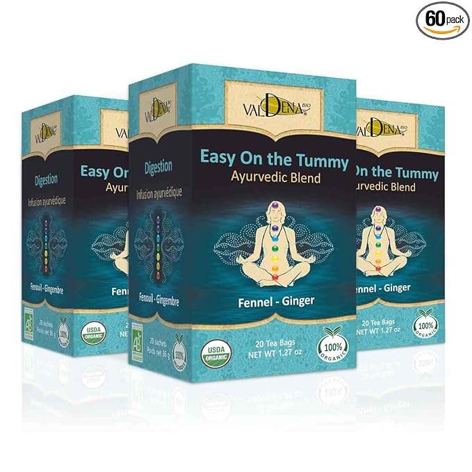 VALDENA BIO Ayurvedic Herbal Tea (Fennel - Ginger Tea) - Bloomnest