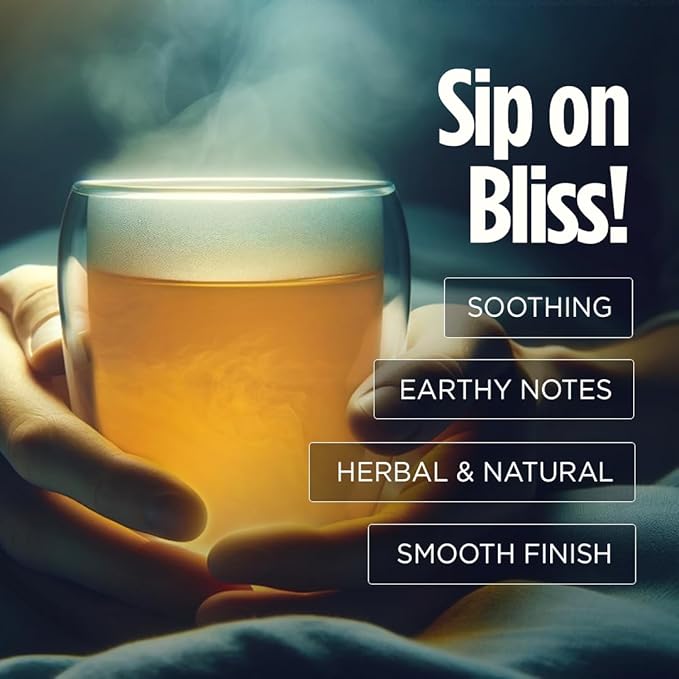 VitaCup Sleep Fuel Instant Tea Packets for Deep REM Sleep, Relax & De-Stress w/Chamomile, Magnesium, Vitamin D3, Coconut Water, Coconut Milk, Potassium, Calming for Full Body Relaxation, 24Ct - Bloomnest