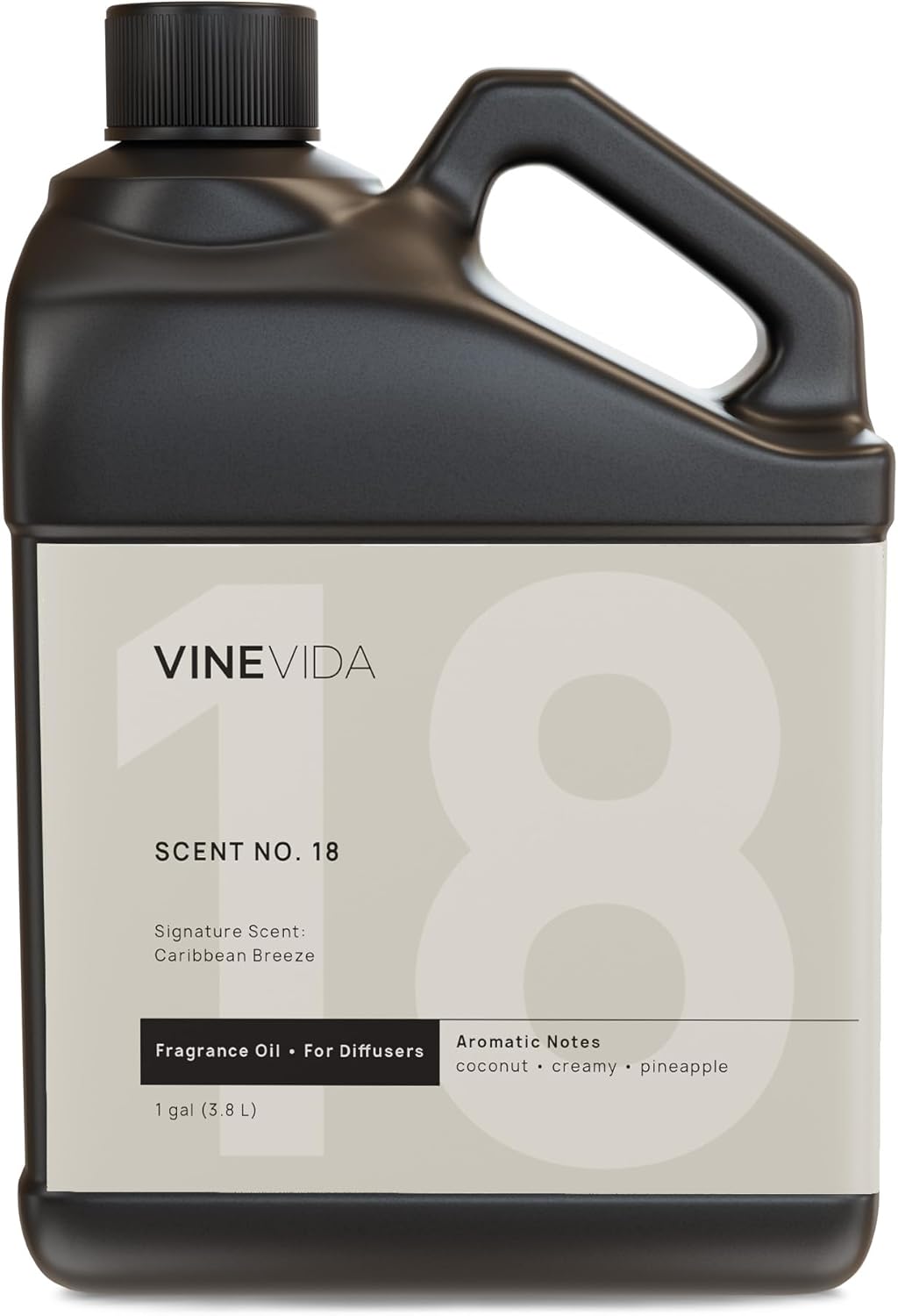VINEVIDA Caribbean Breeze Fragrance Oil for Cold Air Diffusers - Gallon(128 Fl Oz) - Essential Oils for Diffuser Oil Refill & Air Freshener Room Spray
