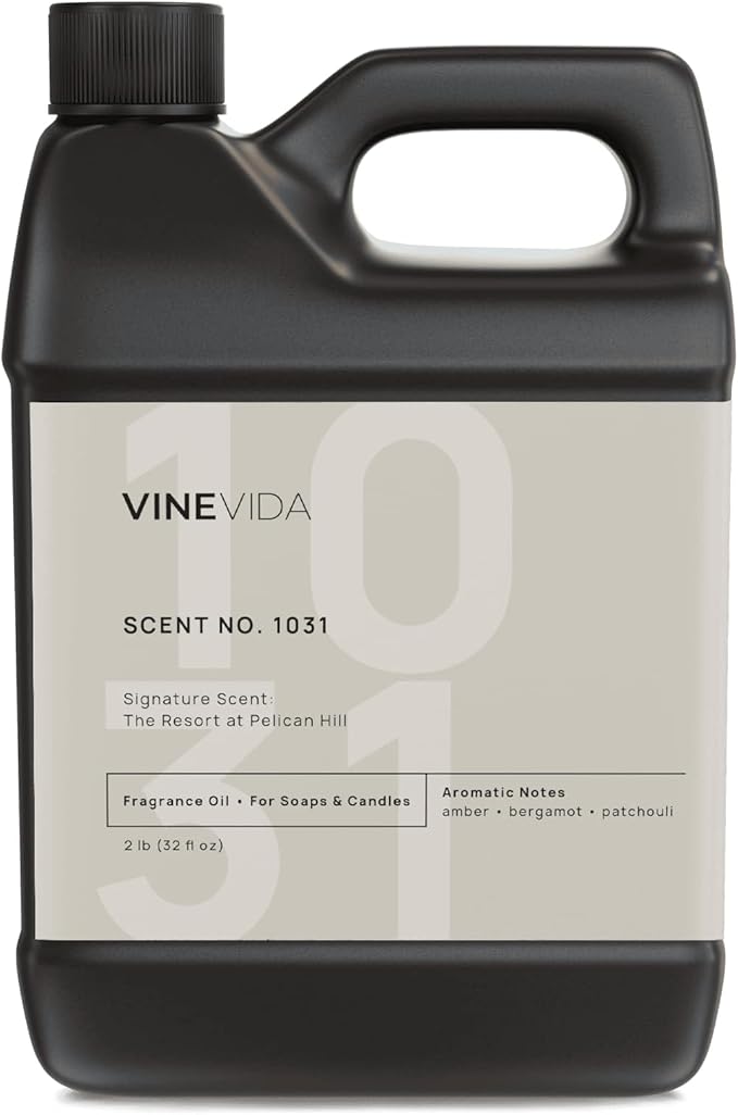 VINEVIDA Scent NO. 1031 Fragrance Oil for Cold Air Diffusers - 32oz (2lbs) - Inspired by: The Resort at Pelican Hill Hotel Fragrance Diffuser Oil - Hotel Scents for Home - Diffuser Oil VINEVIDA
