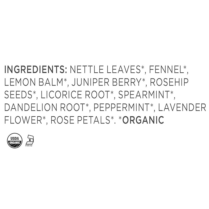 Tea Forte Serenity Premium Organic Loose Leaf Caffeine-Free Herbal Tea Blend Canister, Makes 35-50 Cups - Bloomnest