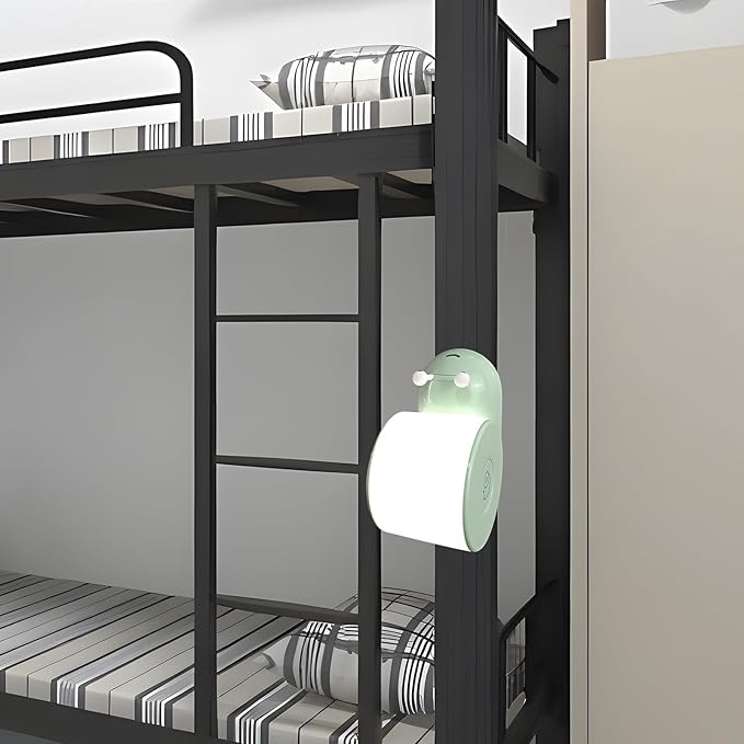 Cute Snail Night Light | Magnetic Base Dimmable Bedside Lamp | 800mAh Long-Lasting Soft Light|USB Rechargeable Timer Safe Portable LED Lamps|Breastfeeding Dorm Room Decor - Bloomnest
