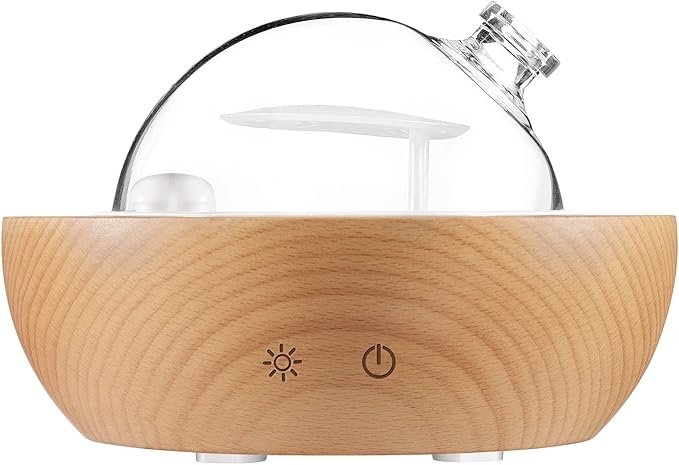 Essential Oil Diffuser 2025 Glass Dome（The Glass Size only Matches The Machine Shown in The Picture and Cannot Match Other Machines） - Bloomnest