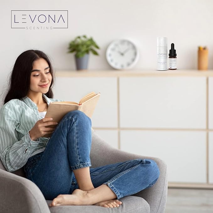 Levona Scent Essential Oils - Scents for Home, Hotel & Office Use - Perfect for Home Diffuser & Humidifiers - Aroma Fragrance Oil, Ideal for Massage, Relaxation, and Spa - La Mamounia Dup, 10ml LEVONASCENT