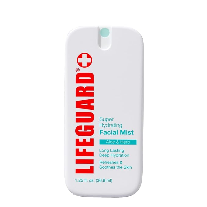 LIFEGUARD Super Hydrating Facial Mist - Aloe & Herb, Face Mist Hydrating Spray for All Skin Types, Lightweight Face Moisturizer - 1.25 fl. oz. - Bloomnest