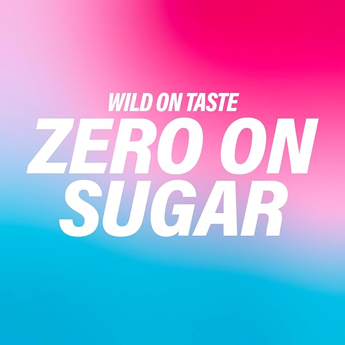 GURU ZERO SUGAR Wild Ice Pop Organic Energy Drinks, Clean Energy Drink with Plant Based Natural Caffeine from Green Tea, Coconut Water, Prebiotic, Zero Added sugars, Gluten Free and Vegan, Pre Workout, Healthy Drinks, 12oz (Pack of 24) - Bloomnest