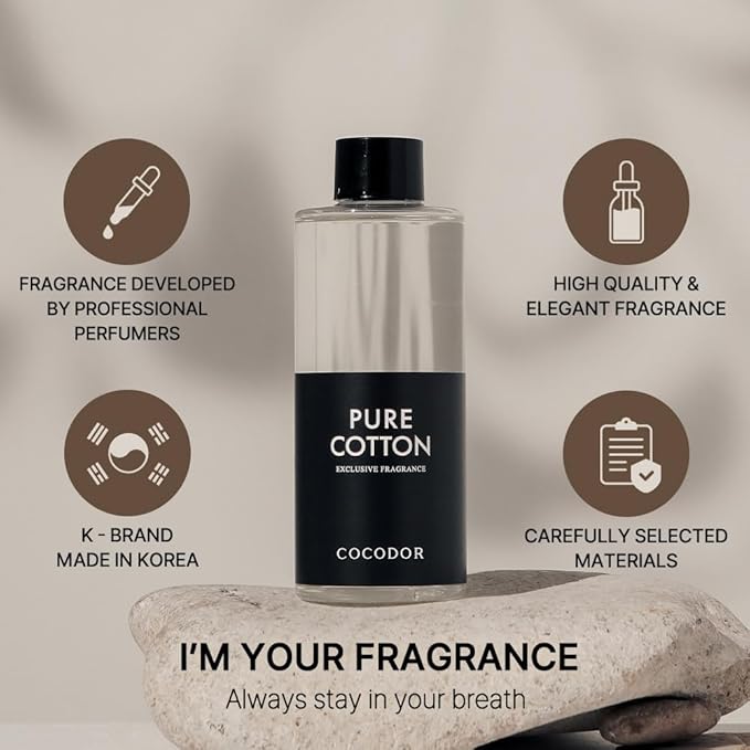 Cocod'or COCODOR Reed Diffuser Oil Refill/April Breeze /6.7oz / 1 Pack/Aromatherapy, Home Fragrance, Scented Oils, Oils for Reed Diffuser, Bathroom Home Decor - Bloomnest