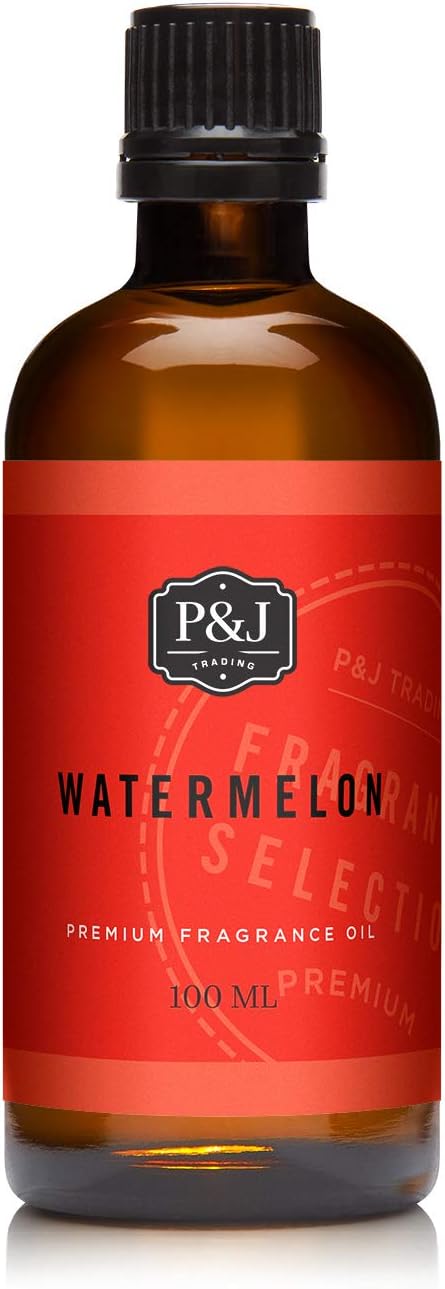 P&J Fragrance Oil - Watermelon Scented Candle Making, Soap Making, Diffuser Oil, 100ml - Bloomnest