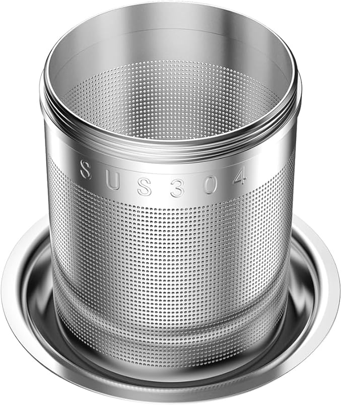 18/8 Stainless Steel Tea Infuser, Extra Fine Mesh Tea Infusers for Loose Tea, Tea Strainer Steeper Filter for Brew Tea, Spices & Seasonings (1) - Bloomnest