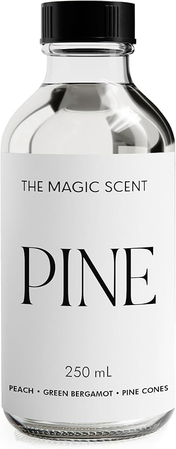 The Magic Scent Pine Aroma Oil - Diffuser Scent - Cold-Air & Ultrasonic Diffuser Oil - Pine Essential Aromatherapy - 8.5 fl oz, 250 mL - Bloomnest