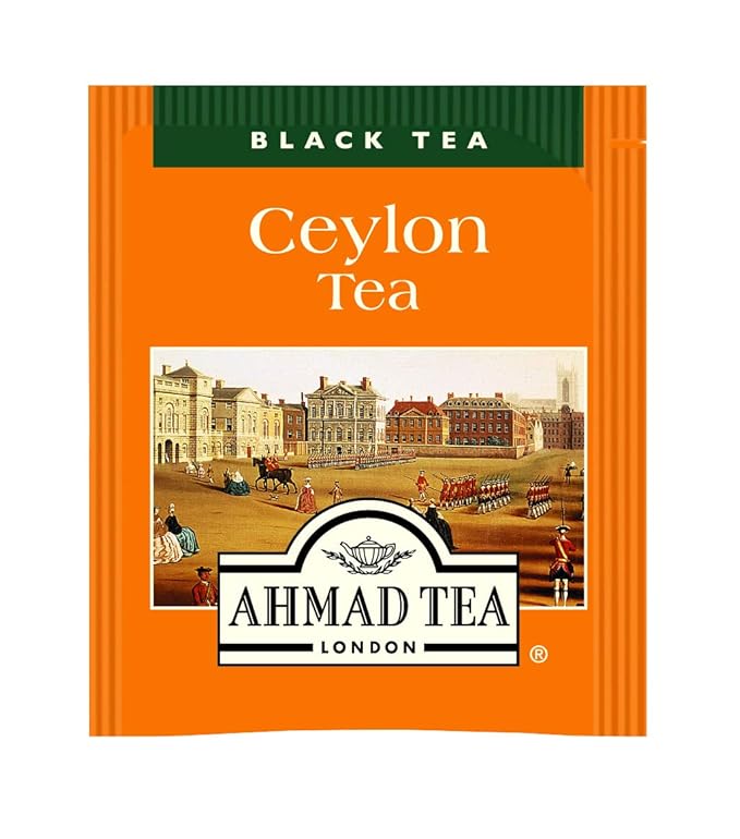 Ahmad Tea Ceylon tagged teabags, no envelopes, 100 count (Pack of 1) - Bloomnest