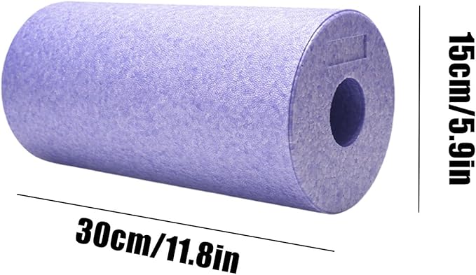 Foam Roller, Deep Tissue Massager with Textured, Full Body Massage Tool with Ergonomic Design, Muscle Recovery Back Legs Arm, Neck Foot Yoga Pilates Stretching Workout Exercise Travel - Bloomnest