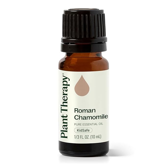 Plant Therapy Roman Chamomile Essential Oil 100% Pure, Undiluted, Natural Aromatherapy, Therapeutic Grade 10 mL (1/3 oz) - Bloomnest