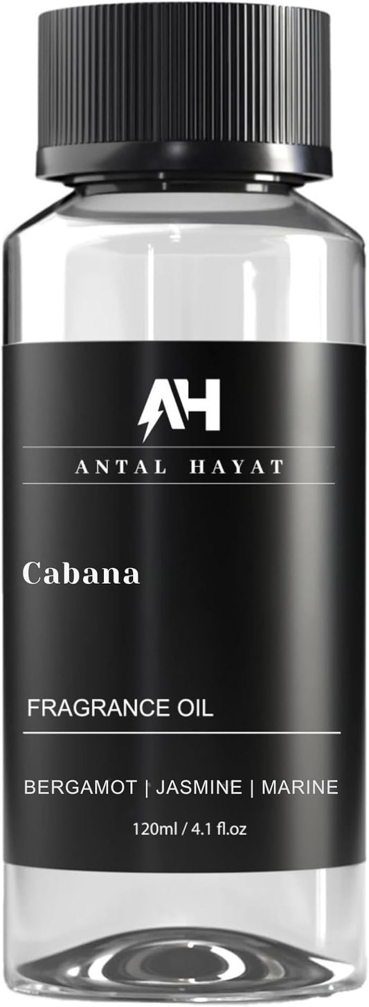 Hotel Scents Diffuser Oil Cabana - Aromatherapy Fragrance Inspired by Ritz Carlton Diffuser Scent - Luxurious Aromatherapy Oil with Bergamot, Jasmine, Marine - Luxury Home Scents Refill - 120mL - Bloomnest
