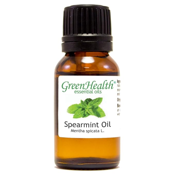 GreenHealth Spearmint Essential Oil - 15 ml - 100% Pure Essential Oil