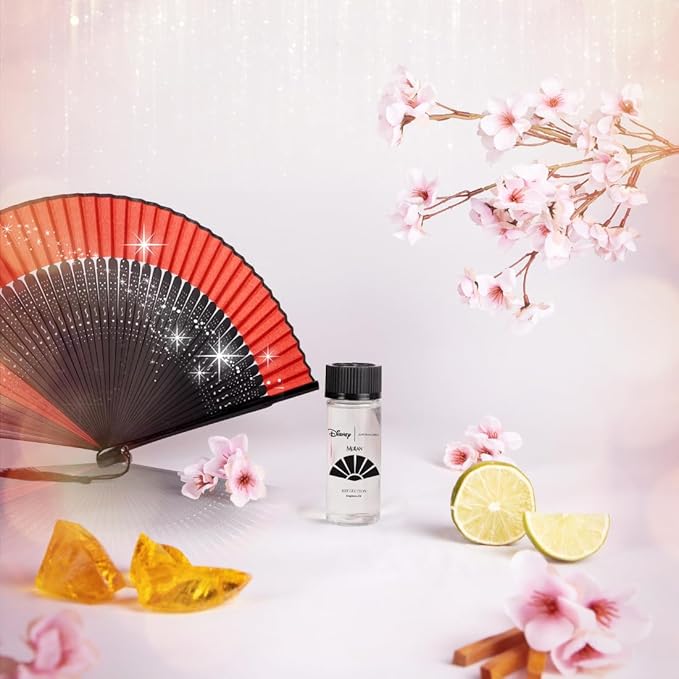 Aroma360 | Disney Reflection Fragrance Oil Blend | Disney Princess Mulan | Luxury Essential Diffuser Oil | Aromatherapy Scent Diffuser Oil | Bergamot, Nutmeg and Jasmine 1.7 fl oz 50mL - Bloomnest
