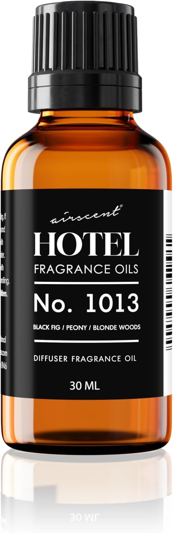 AirScent Hotel Diffuser Oil No. 1013 - Black Fig Peony Blonde Woods - Hotel Scent Dupe - Premium Fragrance Oil for Ultrasonic and Waterless Diffusers and Crafting - 30 mL, 1 fl oz Glass Bottle - Bloomnest