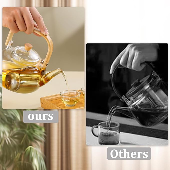 2Pcs Tea Infuser, 2 Size Tea Steeper with Extended Chain Hook, Extra Fine Mesh Tea Strainers for Loose Tea, 304 Stainless Steel Tea Filters for Brew Tea, Spices & Seasoning(1M +1L)