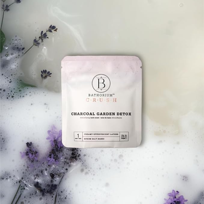 Bathorium Crush 8-Pack Signature Discovery Set, Luxury Bath Soaks, Dead Sea Salt, Epsom Salt, pH Balanced for Women, Gift Set, Each Soak is 4 oz - Bloomnest