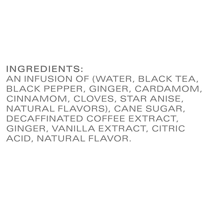 TAZO Espresso Chai Latte, Black Tea Concentrate, Easy to Serve Espresso Chai Tea for Everyday Cafe Style Lattes, Hot or Iced Coffee-like experience, Barista Approved, 32oz Tea Mix Carton - Bloomnest
