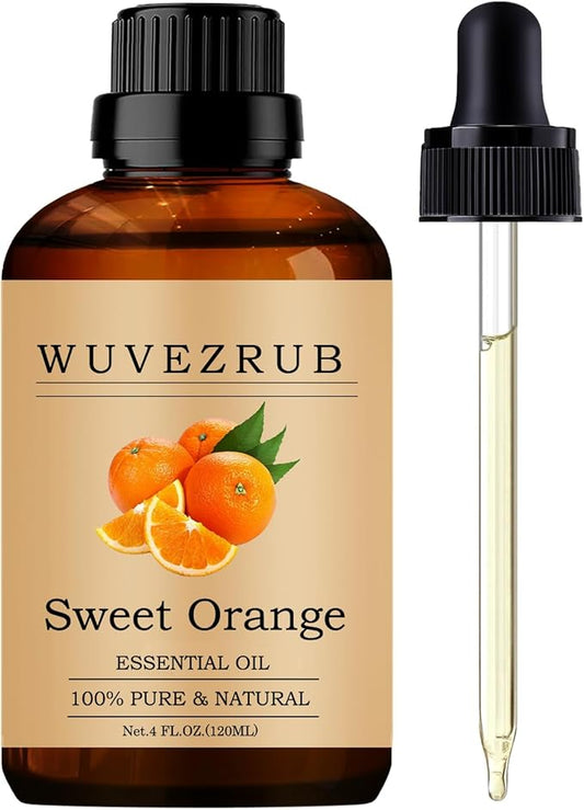 SweetOrange Essential Oils,120ML Pure and Natural Essential Oil for Aromatherapy Diffuser - SweetOrange /4 Fl Oz - Bloomnest