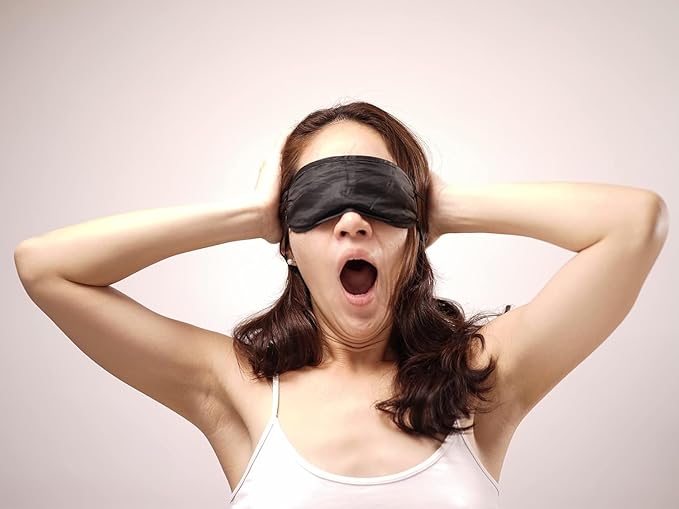26 Pieces Eye Mask Shade Cover Blindfold Travel Sleep Eye Masks with Nose Pad for Travel Sleep or Party Supplies Game.(13 Colors) - Bloomnest