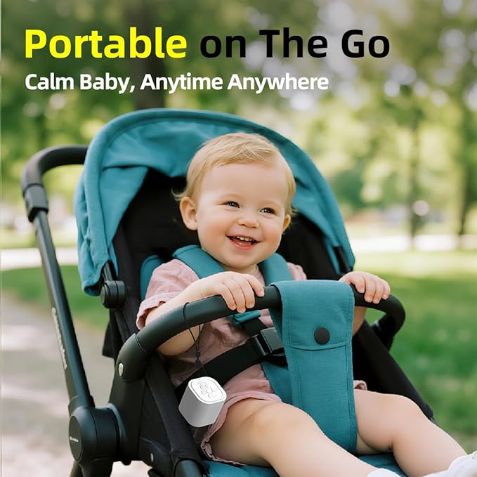 SleeZOO Portable Sound Machine for Sleep Mini White Noise Machine for Baby Kids Adults with 30 Soothing Sounds 4 Timers 32 Volume Levels Memory Function Sleep Machine for Travel Camping Home Office - Bloomnest