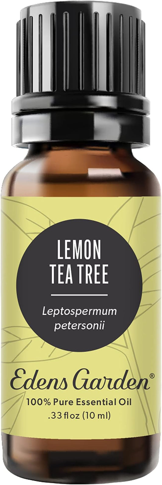 Edens Garden Lemon Tea Tree Essential Oil- 100% Pure Premium Grade, Undiluted, Natural, Therapeutic, Aromatherapy, The Best for Diffuser, Candle, Humidifiers, Kid Safe 10 ml (.33 fl oz) EdensGarden