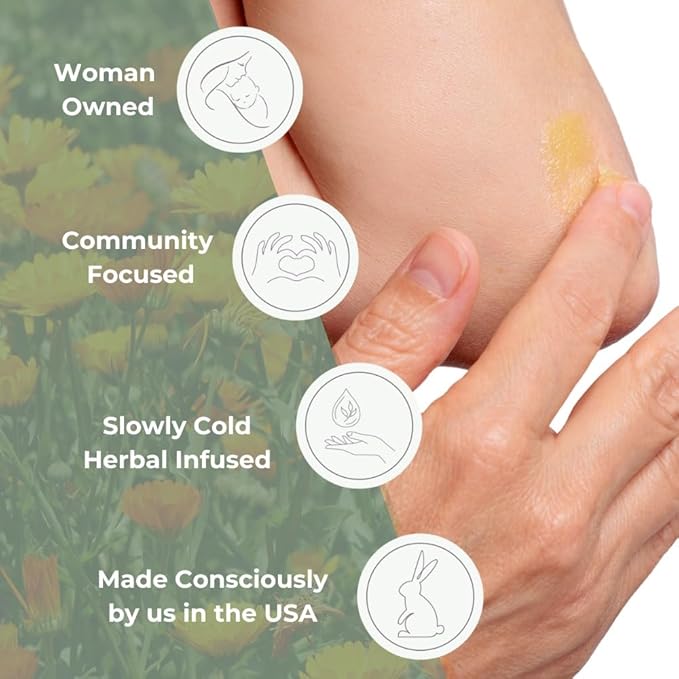 Ora's Amazing Herbal Travel Size Natural Baby Oil, Calendula Oil for Baby, Infant Massage, Cradle Cap, Hair Oil, Multipurpose Baby Oil, OAHerbal - Bloomnest