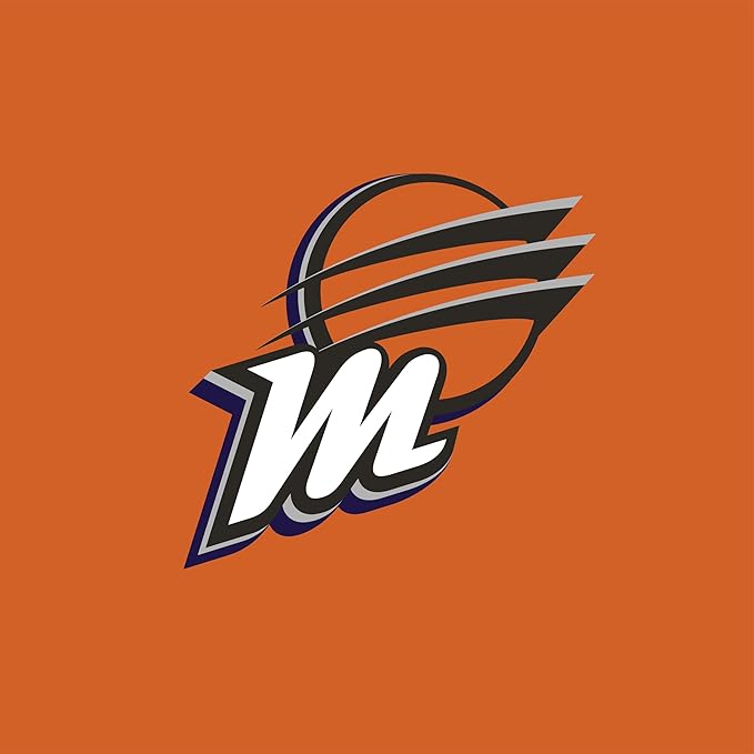 Hydrapeak x WNBA Officially Licensed Phoenix Mercury 32 oz Nomad Tumbler with Handle and Straw Lid, Leakproof Stainless Steel Water Bottle - Bloomnest