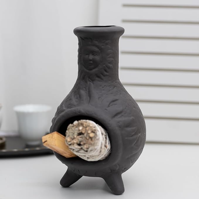 Handmade Palo Santo Holder & Incense Cone Burner-Elegant Sage Smudging Accessory with Capacity for Spiritual Rituals & Energy Cleansing-Thoughtful Gifts for Meditation, Yoga, Aromatherapy - Bloomnest