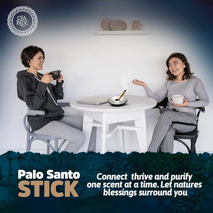 Palo Santo Smudging Sticks – 24 Pack (8 oz / 220 g) | Natural Palo Santo Incense Sticks from Peru | Resin-Rich Aromatic Sticks for Smudging & Meditation OLABLUE
