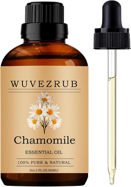 Chamomile Essential Oil -, 60ML Pure and Natural for Aromatherapy Diffuser - 2 Fl Oz - Bloomnest