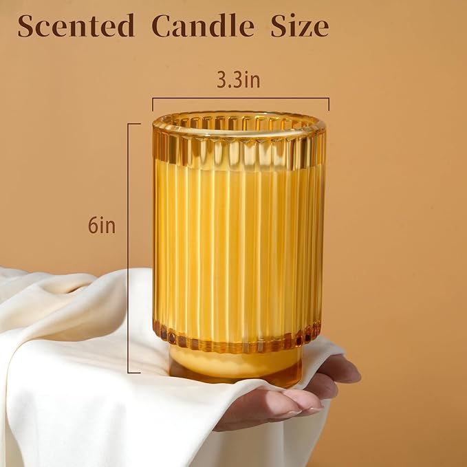 Vanilla Cupcake Scented Candle for Diwali, Over 70 Hours Burning Soy Jar Candle for Home Scented, Aromatherapy Scented Candle Ideal for Creating Relaxing Ambience & Holiday Gifting - Bloomnest