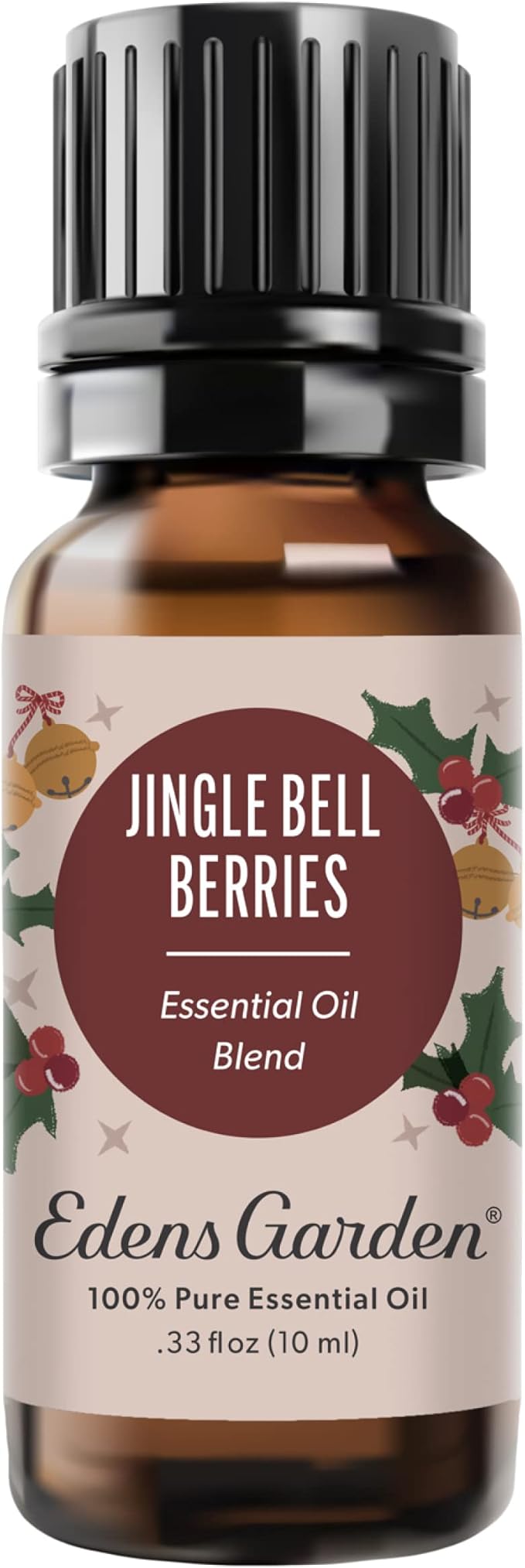 Edens Garden Jingle Bell Berries Essential Oil Blend- 100% Pure Premium Grade, Undiluted, Natural, Therapeutic, Aromatherapy, The Best for Diffusing, Candle, Laundry, Humidifiers 10 ml (.33 fl oz) - Bloomnest
