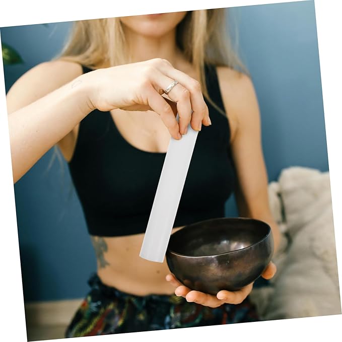 Yardwe Acrylic Singing Bowl Mallet Durable Striker for Tibetan Sound Bowls Smooth Surface Design Easy to Hold for Meditation and Chanting - Bloomnest