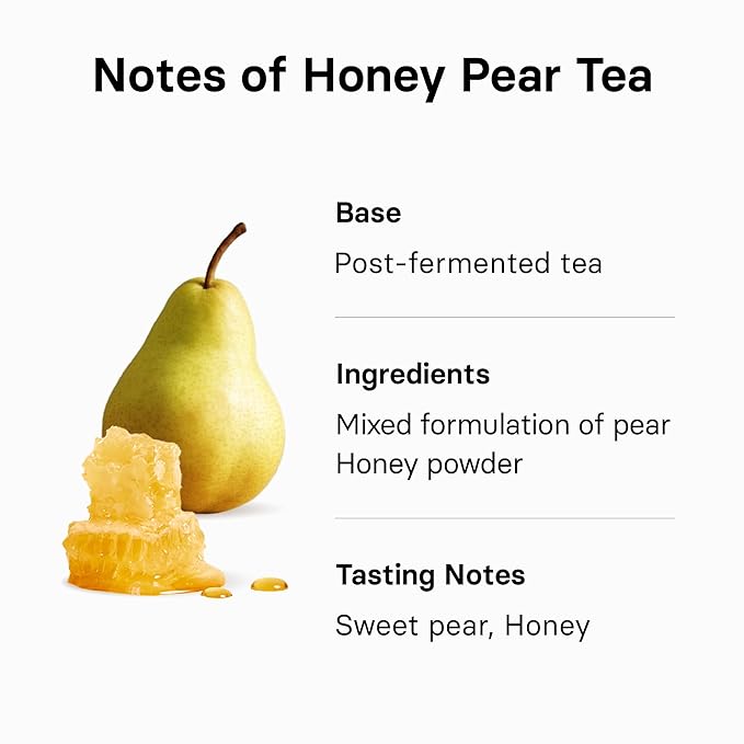 OSULLOC Honey Pear Tea (Sweet Pear & Honey Flavor), Fruit tea Blend, Premium Teabags from Jeju Island, 20 count (Pack of 2) - Bloomnest