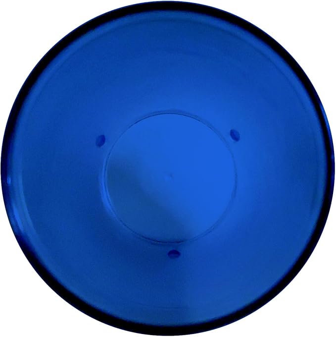 Party Outlaw Royal Blue Plastic Cup Tumblers 6 Pc 24oz Lightweight, Heavy Duty Stackable Cafe Style Plastic Glasses. Reusable & Dishwasher Safe Ice Tea & Water Cupsafe Ice Tea & Water Cups - Bloomnest