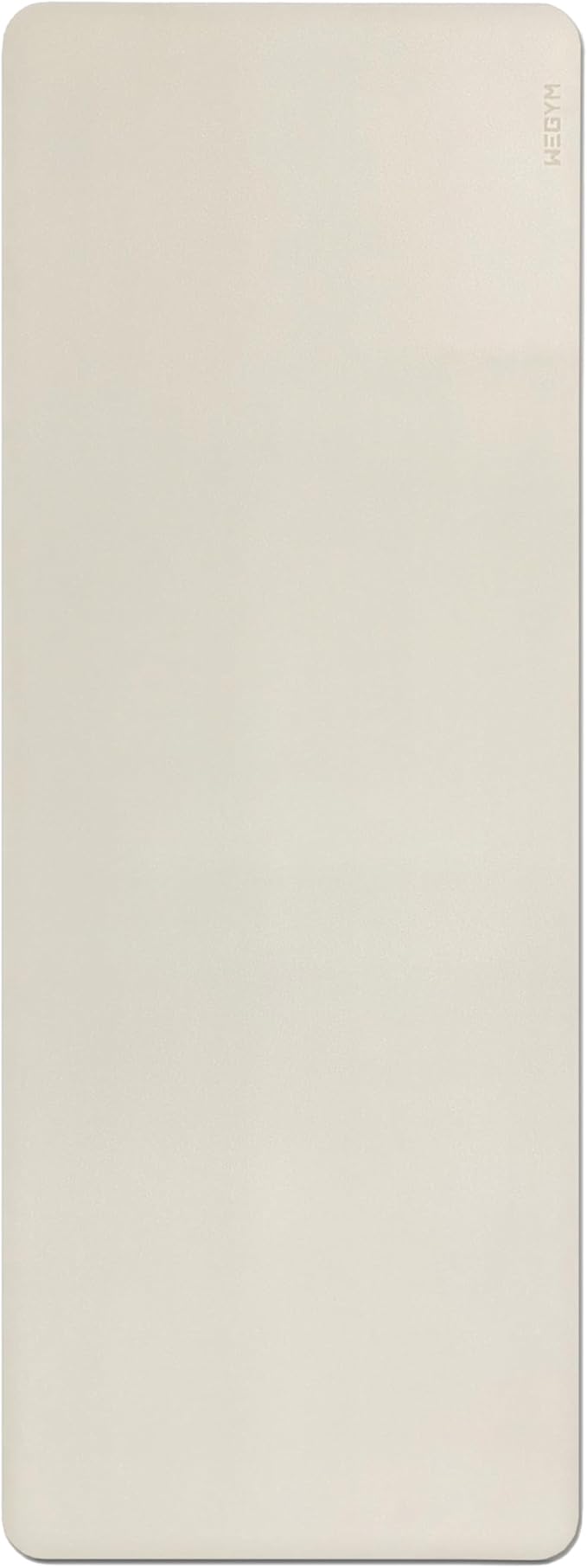 WeGym Yoga Mat, 4mm Cushioned Exercise Mat for Yoga, Pilates, Home Workouts - Anti Slip Polyurethane Suede Yoga Mat with Carrying Strap