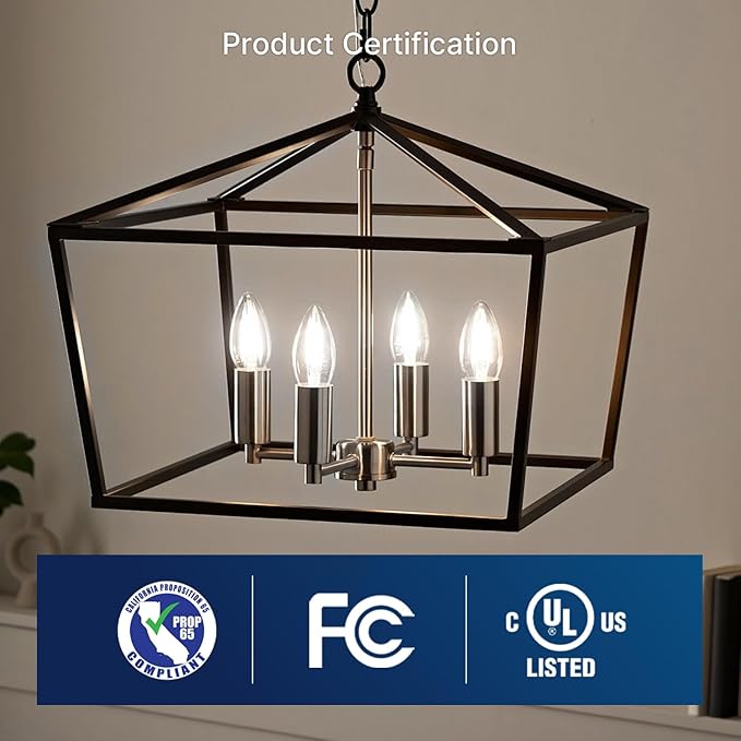 FLSNT 100W Equivalent Candelabra LED Bulbs 5000K Daylight, Dimmable LED Chandelier Light Bulbs for Dining Room, Living Room, Porch, 800LM, E12 Base, 12 Pack UL,CA65 Listed. - Bloomnest