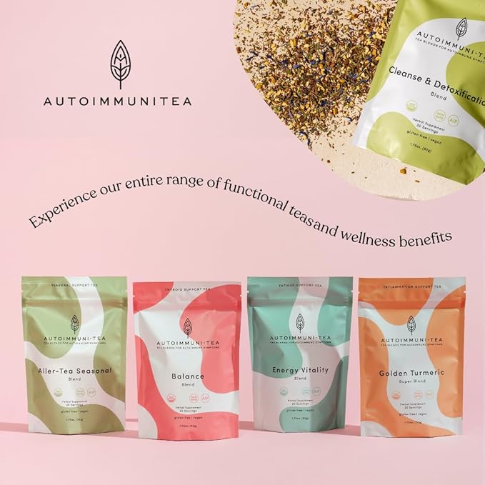 Detox Liver Tea - Herbal Debloat Blend - AIP Autoimmune Protocol Compliant - Whole 30, Paleo Friendly - Organic Cleansing Herbs with Dandelion Root, Ginger, Rooibos - Bloomnest