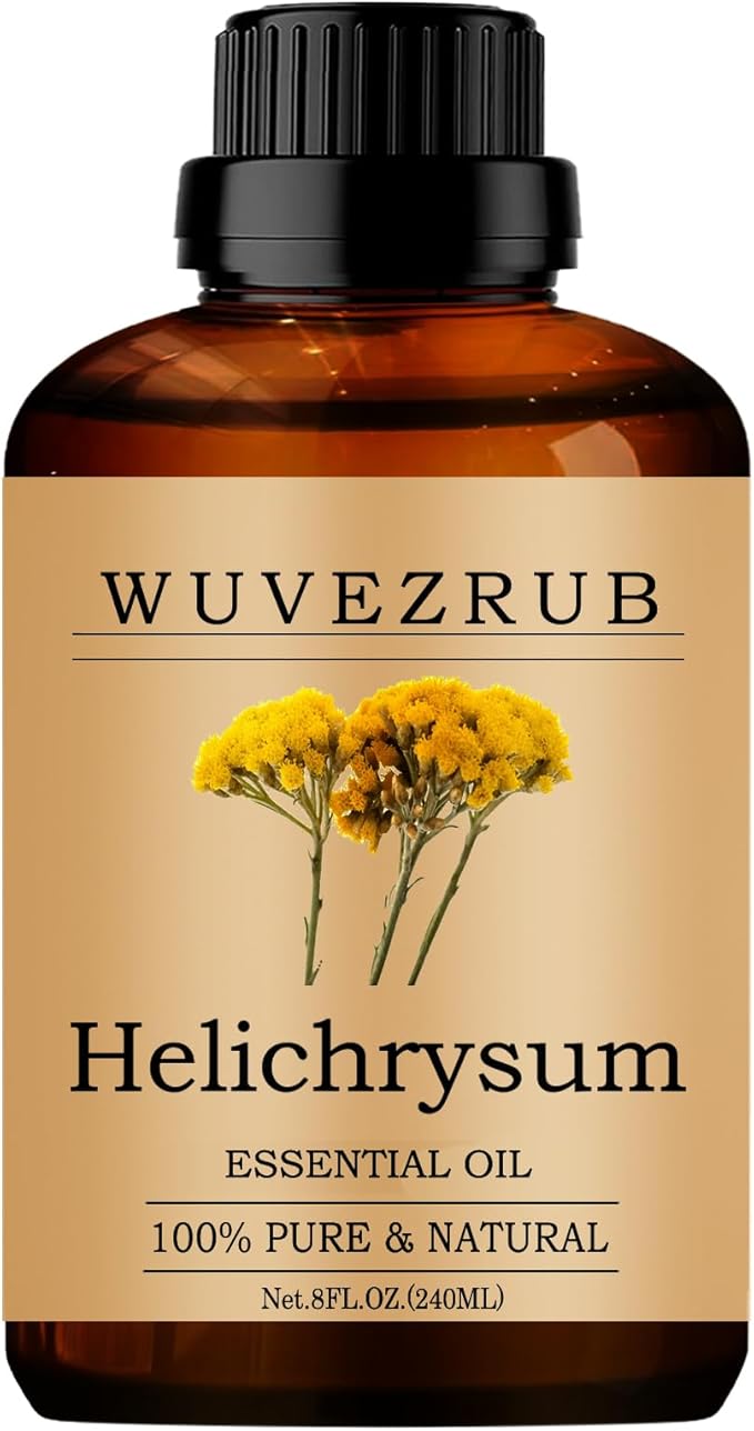 Helichrysum Essential Oil - 240ML Pure and Natural for Aromatherapy Diffuser - 8 Fl Oz - Bloomnest