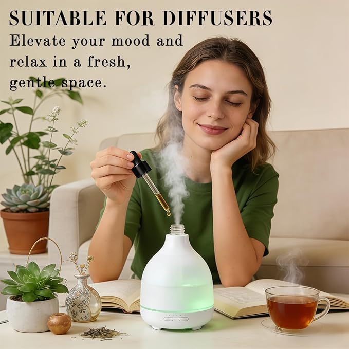 Jasmine Essential Oil Fragrance Oil for Aroma Diffuser,Humidifier,Home Fragrance,Cleaning,Body Care,Massage,Yoga,DIY Candle,DIY Soap CosmicVeil（Jasmime，4 Fl Oz (Pack of 1)） Cosmicveilessentialoil