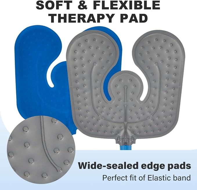 Ice Machine for Knee After Surgery for Post-Surgery Care, Cold Therapy Machine System for Knee and Joint Compression Pad, Strong Joint Compression Pad, Lightweight (6-Quart Cooler) - Bloomnest