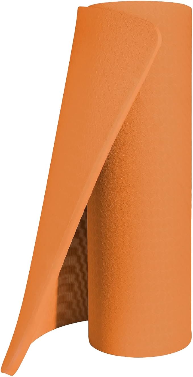 Hatha Yoga 4/5 inch TPE Yoga Mat Fitness & Exercise Mats Large Size 72"L x 32"W Non-Slip Anti-Tear For Women Men - Bloomnest