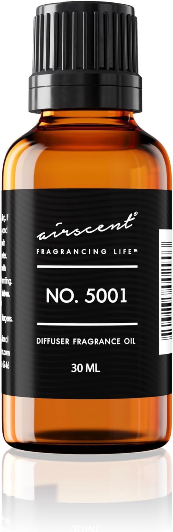 AirScent Baccarat Rouge Inspired Diffuser Oil - Perfume Dupe - Premium Fragrance Oil No. 5001 for Ultrasonic and Waterless Diffusers and Crafting - 30 mL, 1 fl oz Glass Dropper Bottle - Bloomnest