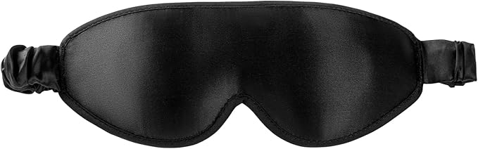 ALASKA BEAR Upgraded Silk Eye Mask with Deep Contour Molded Cups for Beauty Sleep & Lashes Extensions, Zero Pressure Sleeping Eye Cover with Silk-Cover Adjustable Strap - Bloomnest